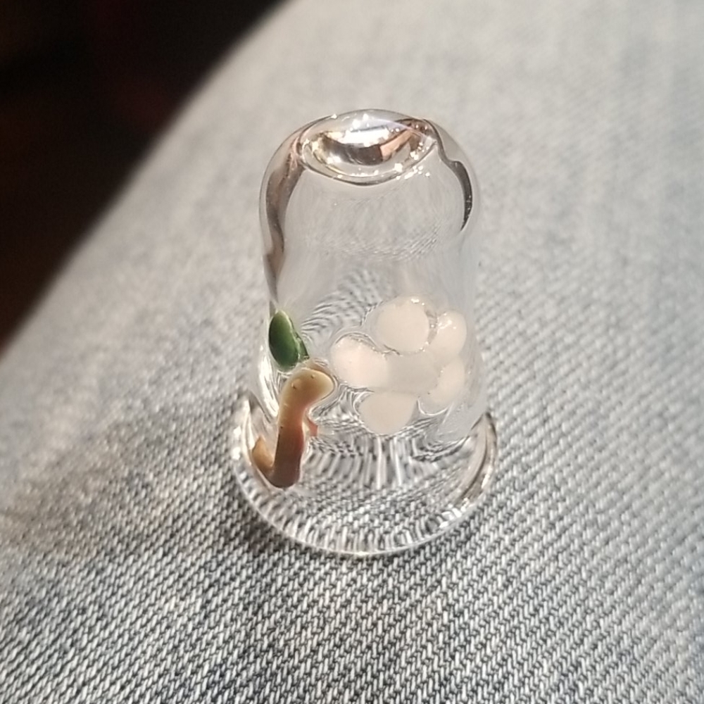 Vintage Glass Thimble